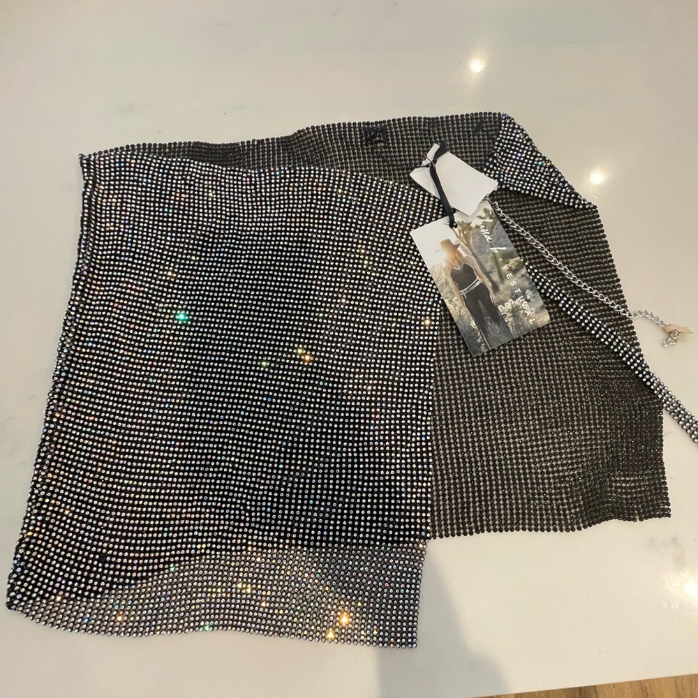 Rhinestone skirt